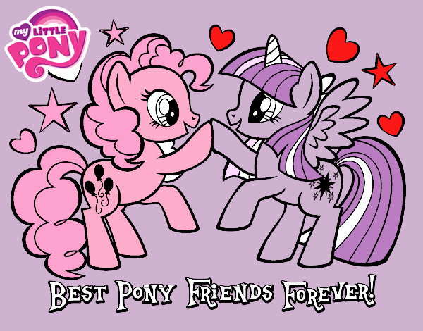 Mejores Pony Amigas para siempre