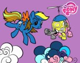 Rainbow Dash y la tortuga tanque