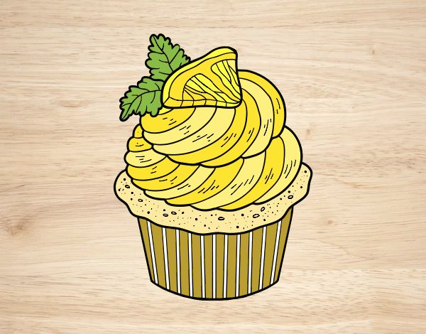 Lemon cupcake