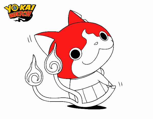 Jibanyan sentado