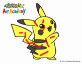 Pikachu de espaldas