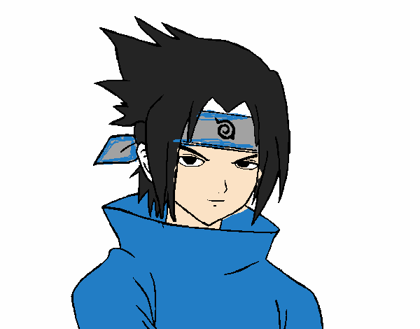 Sasuke enfadado