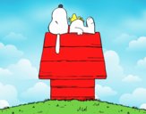 Snoopy durmiendo