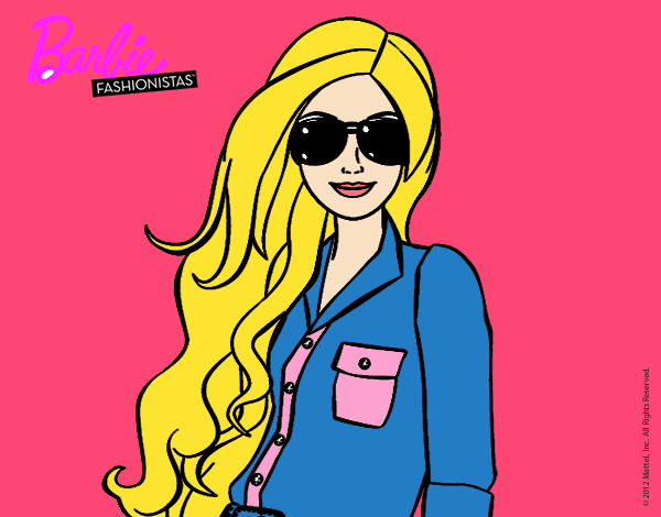 Barbie con gafas de sol