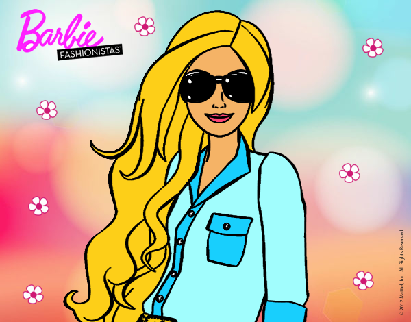 Barbie con gafas de sol