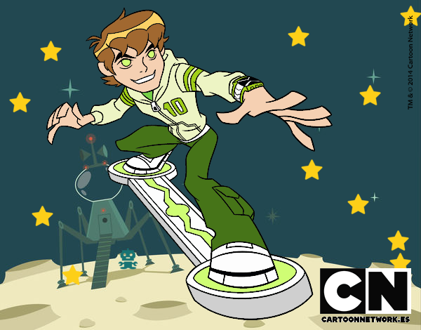 ben 10 en el espasio