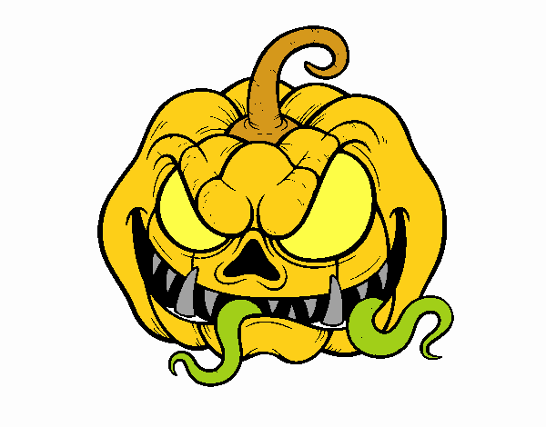 Calabaza terrorífica