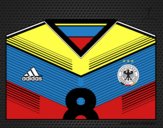 Camiseta del mundial de fútbol 2014 de Alemania