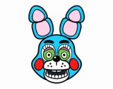 Cara de Toy Bonnie de Five Nights at Freddy's