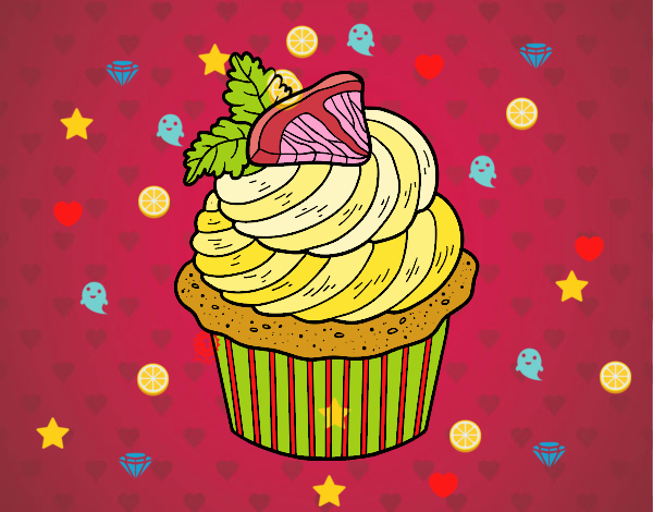 Cupcake de limón