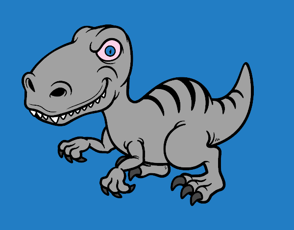 Dinosaurio velociraptor