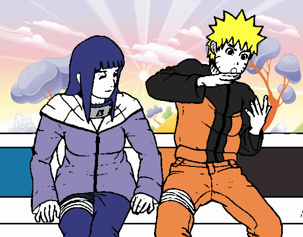 Hinata y Naruto