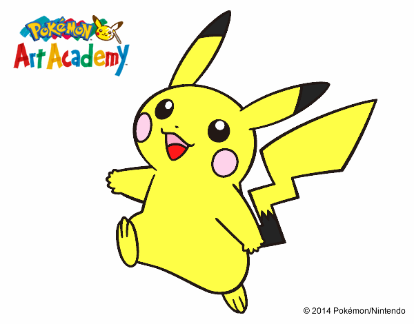 Pikachu en Pokémon Art Academy