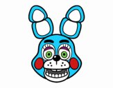 Cara de Toy Bonnie de Five Nights at Freddy's