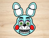 Cara de Toy Bonnie de Five Nights at Freddy's