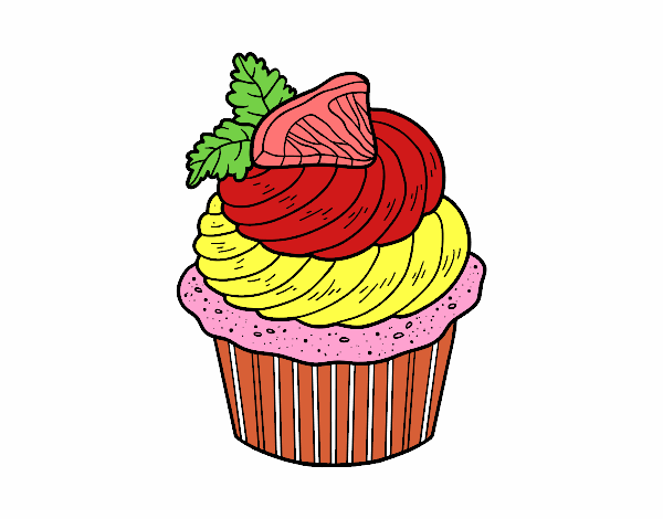 Cupcake de limón