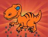 Dinosaurio velociraptor