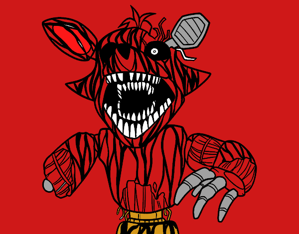 Foxy terrorífico de Five Nights at Freddy's