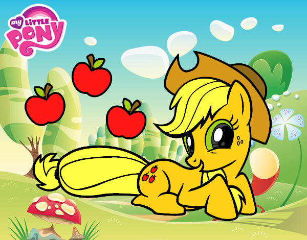 Applejack y sus manzanas