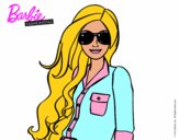 Barbie con gafas de sol