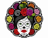 Calavera mejicana femenina