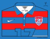 Camiseta del mundial de fútbol 2014 de los Estados Unidos