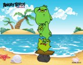 Cerdos verdes de Angry Birds