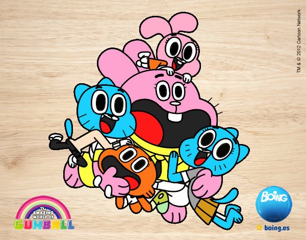 Gumball y Familia Watterson