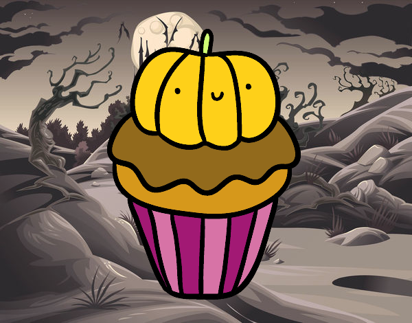 Halloween cupcake