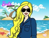 Barbie con gafas de sol