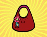 Bolso con flor