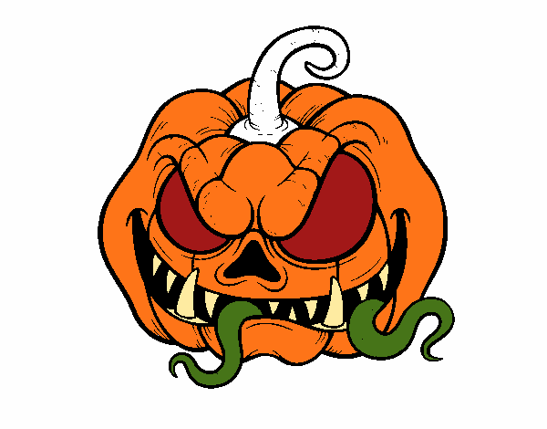 Calabaza terrorífica