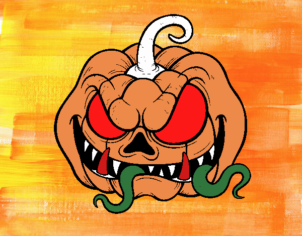 Calabaza terrorífica