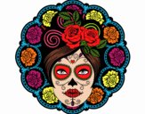 Calavera mejicana femenina