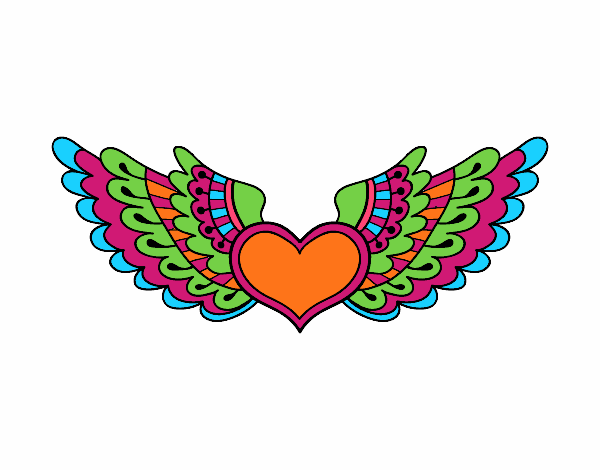 Corazón alado