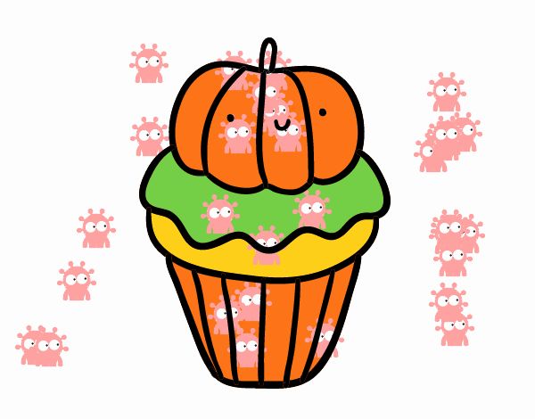 Halloween cupcake