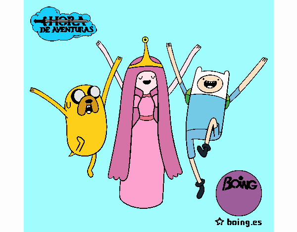 Jake, Princesa Chicle y Finn