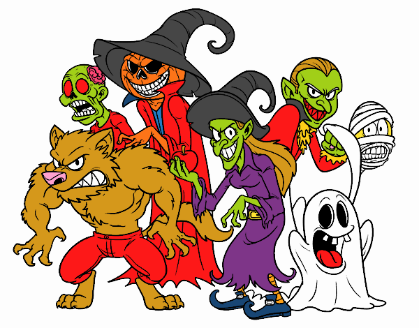 Monstruos de Halloween