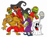 Monstruos de Halloween