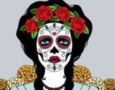 Mujer calavera mejicana