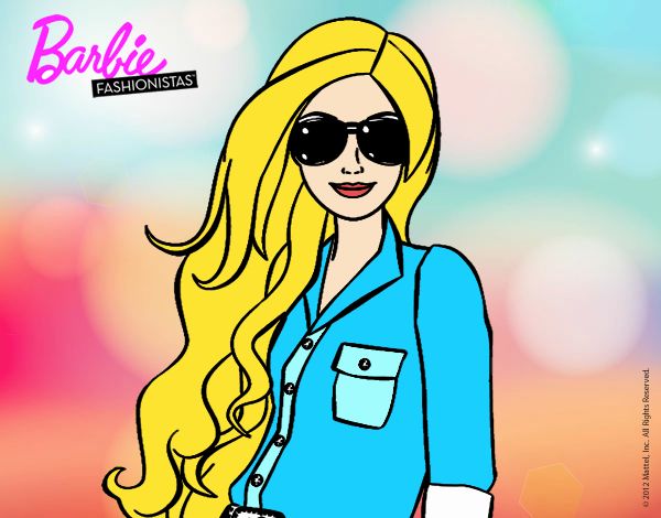 Barbie con gafas de sol