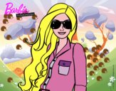 Barbie con gafas de sol