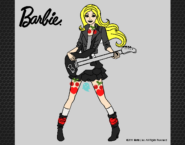 Barbie guitarrista