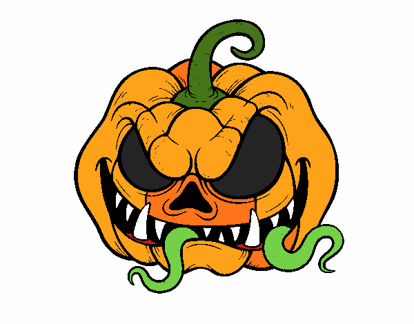 Calabaza terrorífica