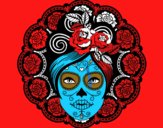 Calavera mejicana femenina