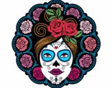 Calavera mejicana femenina