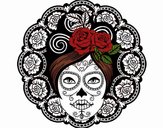 Calavera mejicana femenina