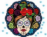 Calavera mejicana femenina