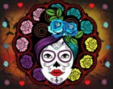 Calavera mejicana femenina