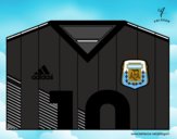 Camiseta del mundial de fútbol 2014 de Argentina